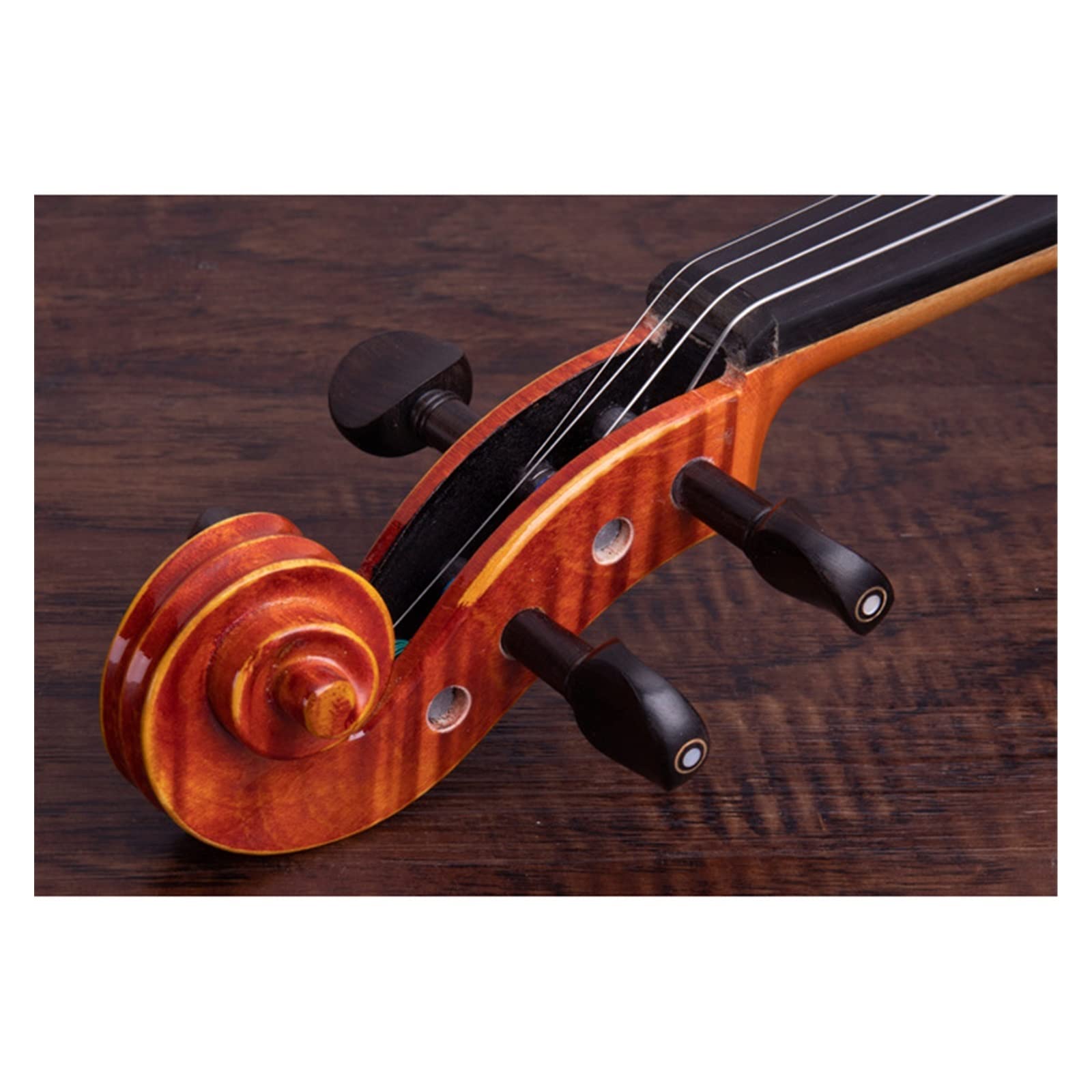 Instrument Skrzypcowy Początkujący Skrzypce Dla Dzieci Typu Uczeń Dorosły Ręcznie Robiony Instrument Skrzypcowy Z Litego Drewna (Color : 1/2)
