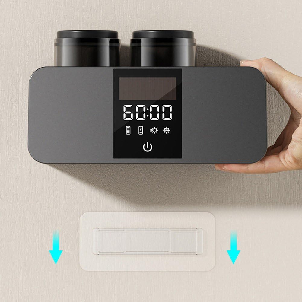 Sanfly Sterilizzatore per Spazzolini Parete con Porta Dentifricio Porta Spazzolini con Funzione Sterilizzante Organizzatore per Spazzolini Denti