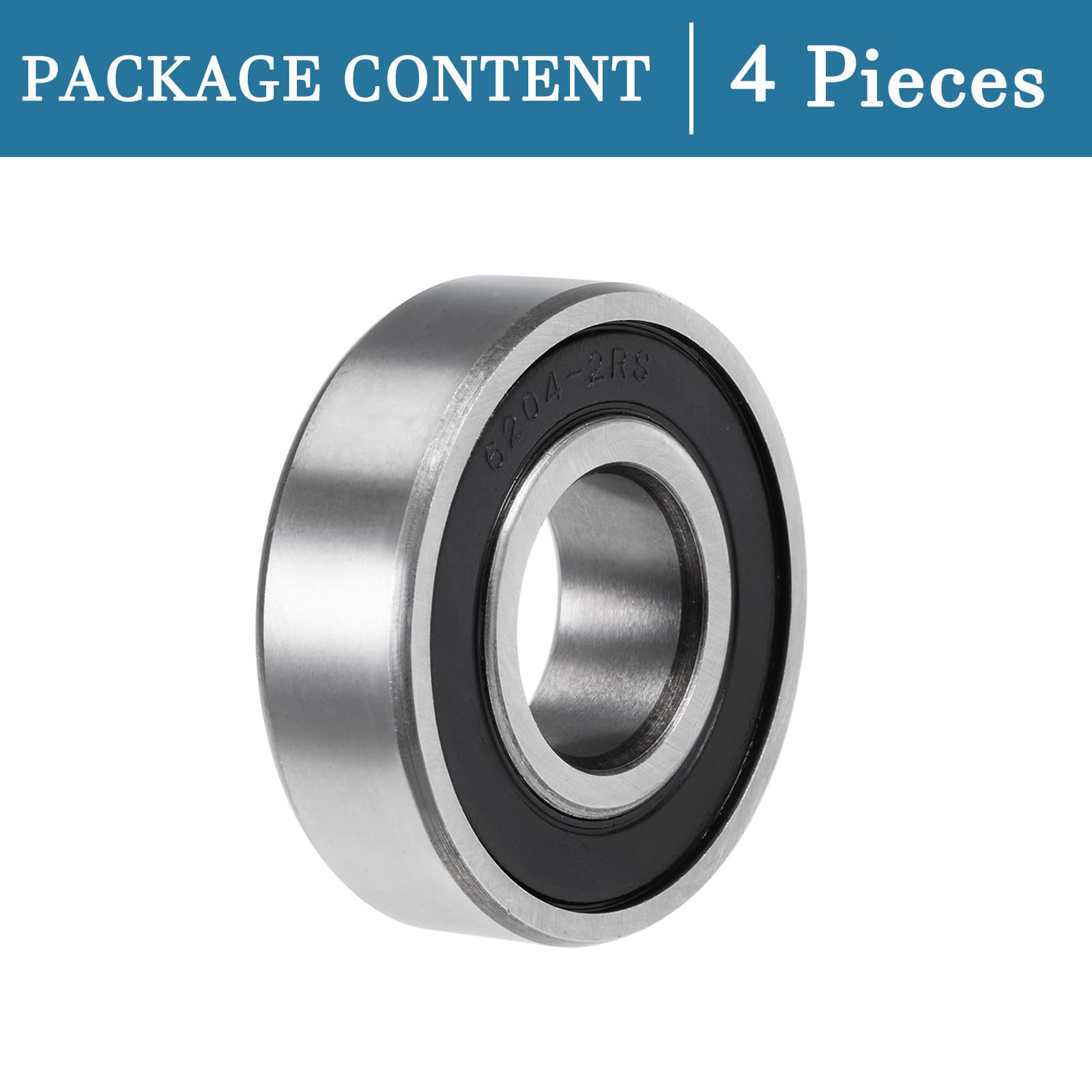 Parts And Parts Roulement à Billes Rainuré 6204 C3 - 20 X 47 X 14 Mm - DIN