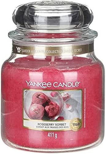 Yankee Candle Classic Scented Candle, Glass, Pink, 12.7 cm, 4