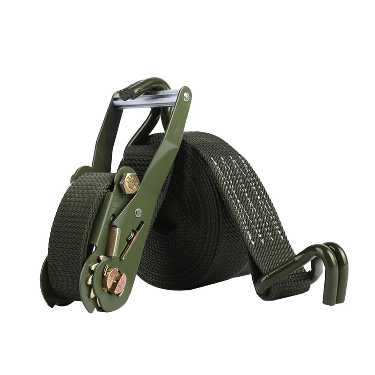 OUNONA 6m Spanngurte mit Ratsche aus Polyester 5cm Breite LKW Zurrgurte für Motorrad und Fahrzeugtransporte Metallverschluss mit Druckpunkten Zur Ladungssicherung