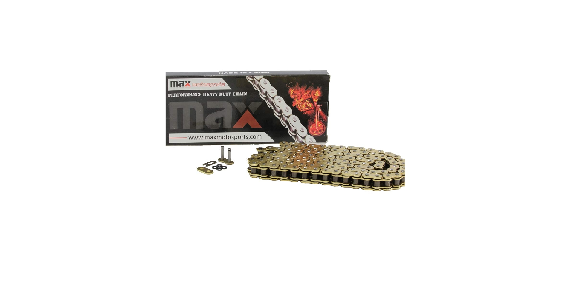 Amazon.com: 530 Pitch 110 Links Gold O-Ring Chain