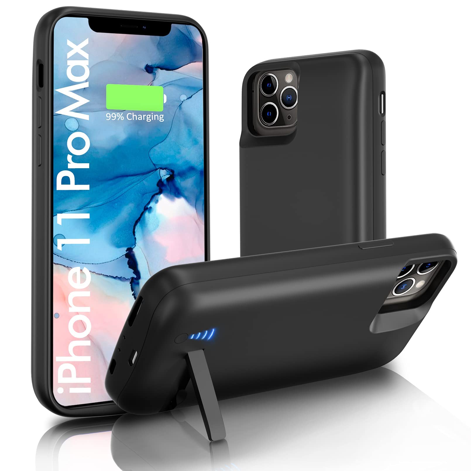 Amazon | Gladgogo iPhone 11 Pro Max対応バッテリーケース 【6800mah