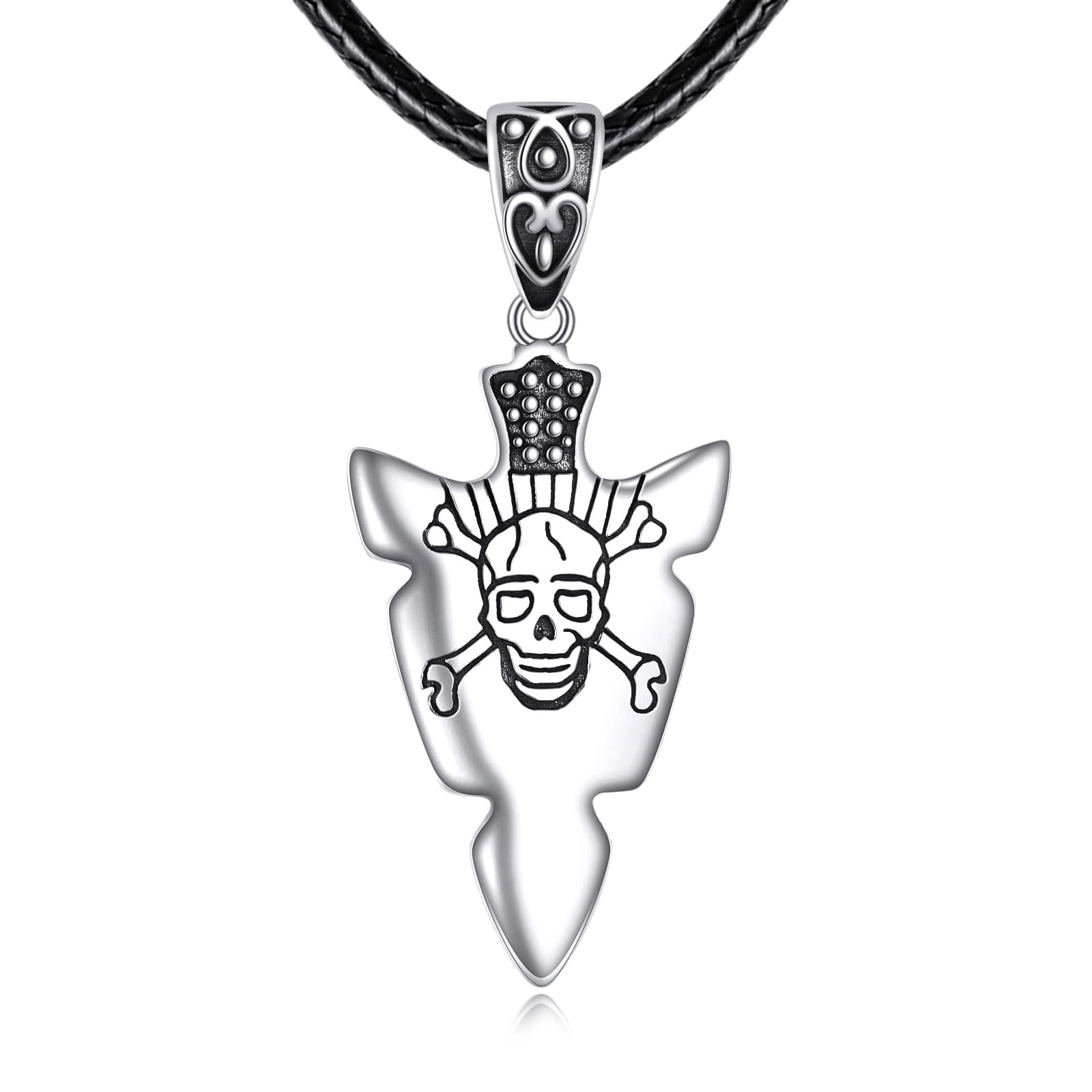 Pendentif flèche VONALA argent 925, fini les bijoux qui s'oxydent vite - 8