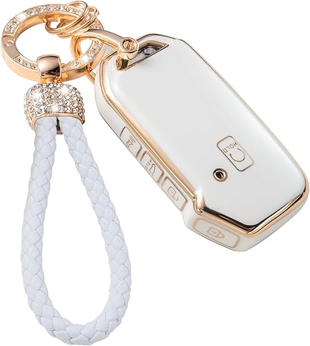 Gematay Funda para llavero Kia funda compatible con Kia Cerato Ceed Forte NIRO Sorento Seltos Sportage Soul Telluride Remote Smart Key Protector