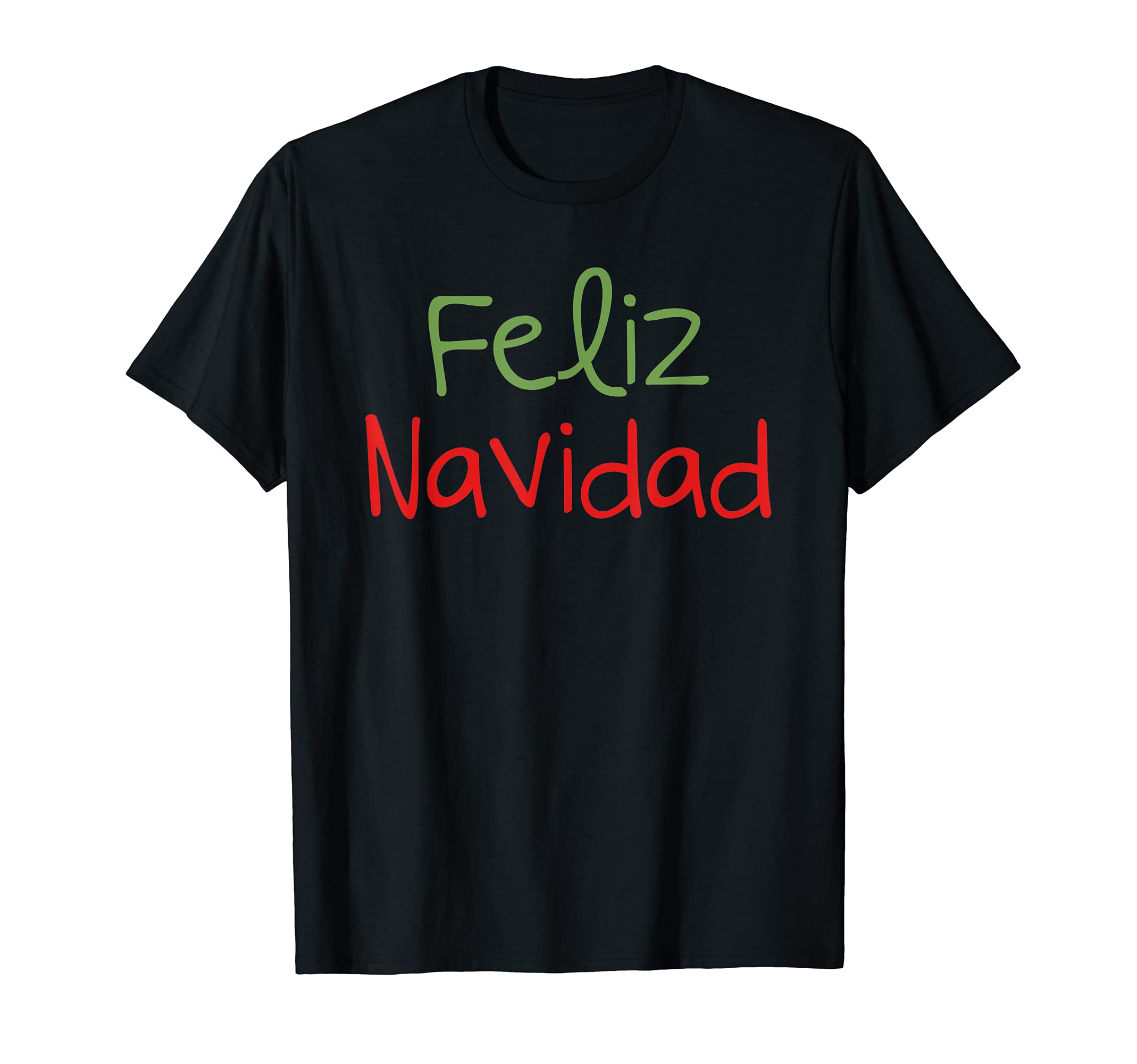Cinder Core ApparelFeliz Navidad T-shirt - Merry Christmas in Spanish Tee