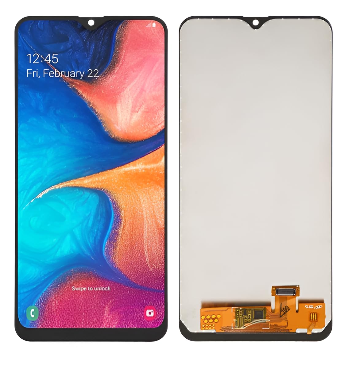 Compatible for Samsung Galaxy A20 LCD Display+Touch Screen Combo Folder