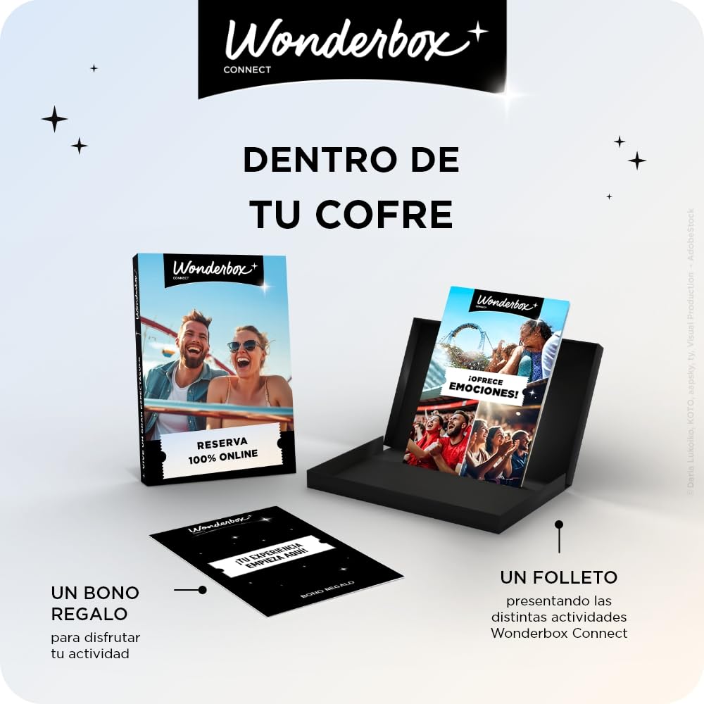 WONDERBOX Connect - Caja Regalo - Atlético De Madrid - 1 Entrada para 1 Partido + Stadium Tour & Museo - Riyadh Air Metropolitano - Válido Durante 27 Meses