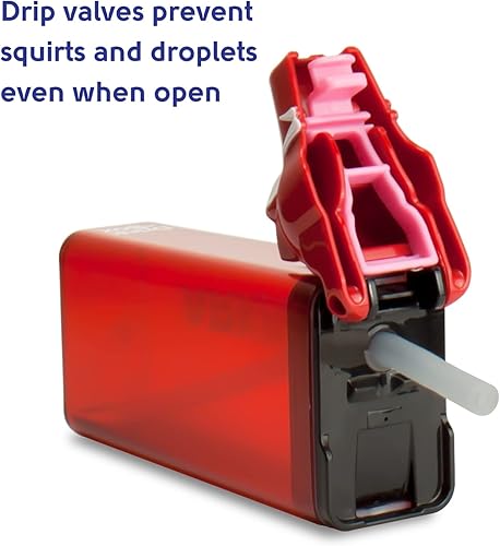 Miniatura 4 de Botella de agua reutilizable  Botella deportiva con licencia oficial de la NCAA, sin BPA, apta para lavavajillas, mascota roja grande, bebida de 12