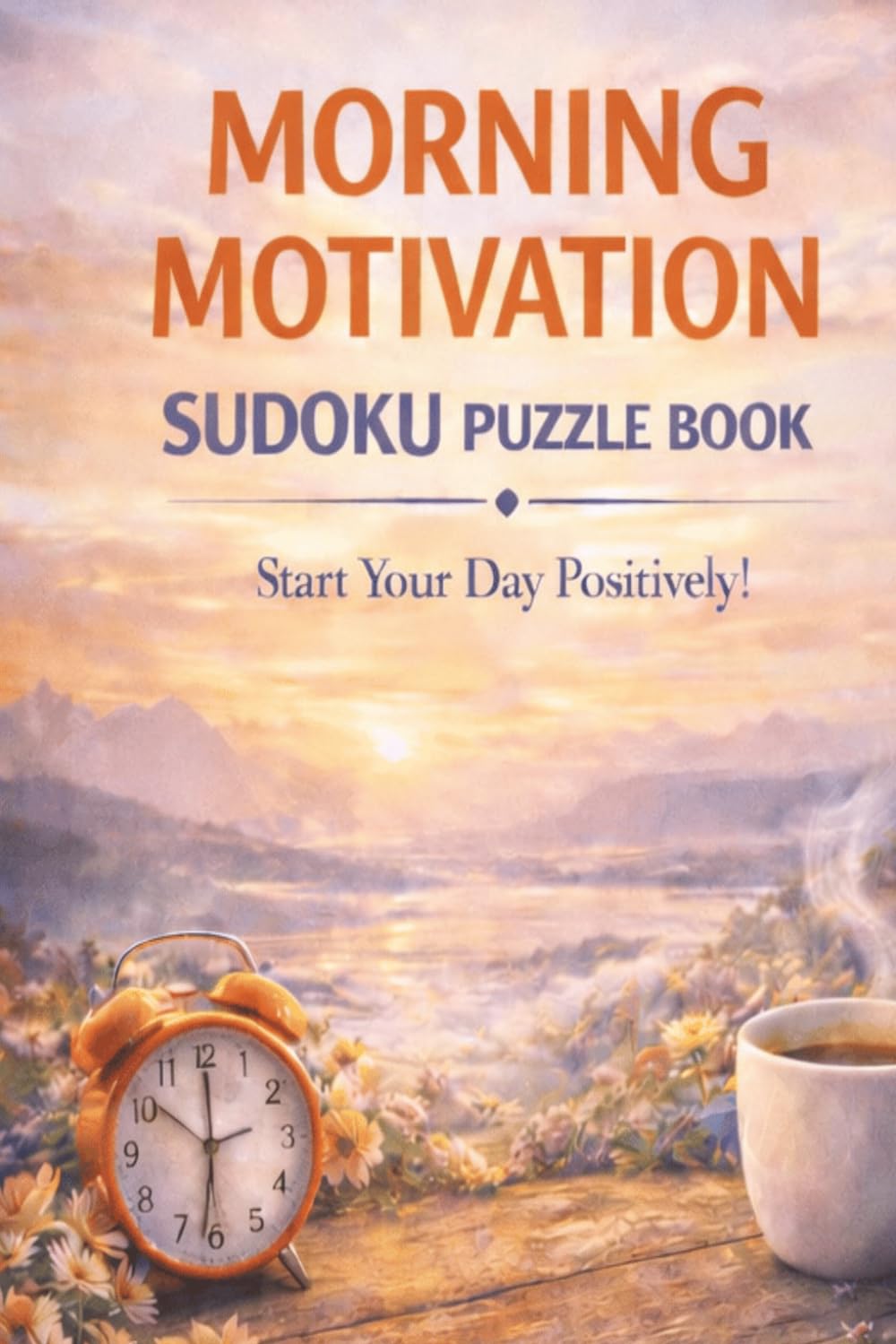 Morning Motivation Sudoku Puzzle Book: Morning Motivation Sudoku Puzzles | Help Calm the Mind, Relax and Focus | 6x9 inches | 110 Pages | 50+ Puzzles | Solutions Included