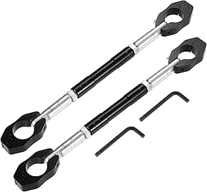 Motorfiets Balans Stuur, Yctze Universele Verstelbare Aluminium Motorfiets Balans Cross Stuur Versterken Hendel Bar(zwart