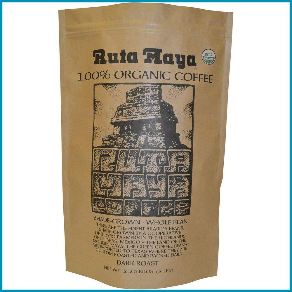 Ruta MayaOrganic Dark Roast Coffee, 5 lbs.USDA Organic