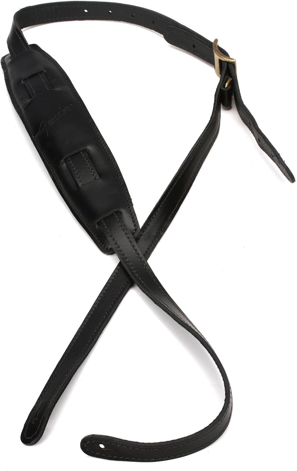 Fender USA製レザーストラップ Mustang? Saddle Strap, Butterscotch Fender USA製レザーストラップ Mustang™ Saddle Strap, Black Fender