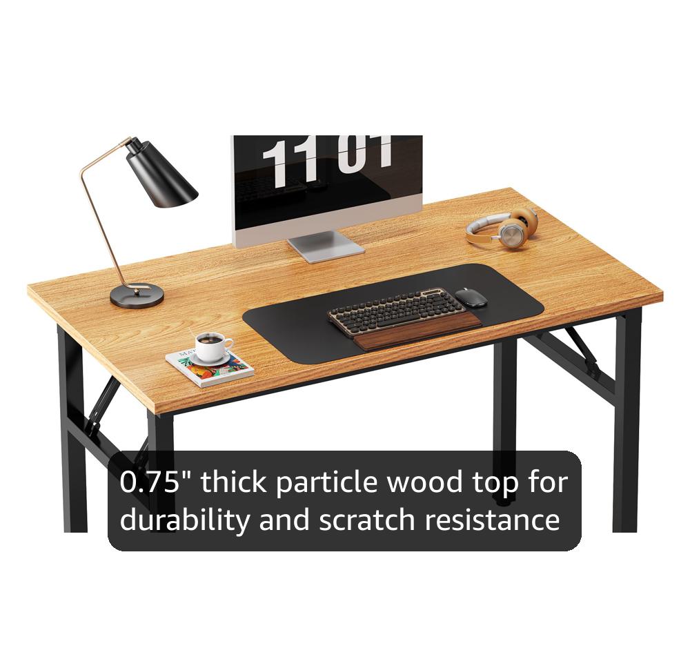 Amazon.com: Need Folding Computer Desk - 39.4 Inch Foldable Office