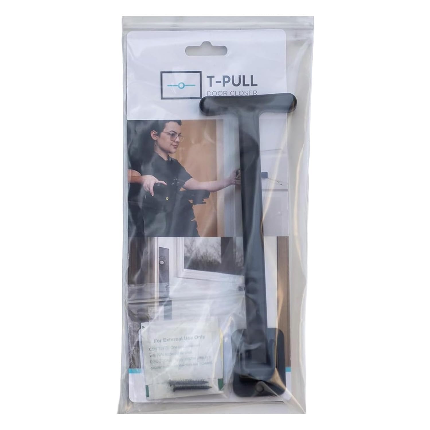 Manual Door Closer, Retractable, Accessible, Interior or Exterior, Swivels Silver Aluminum main image 1