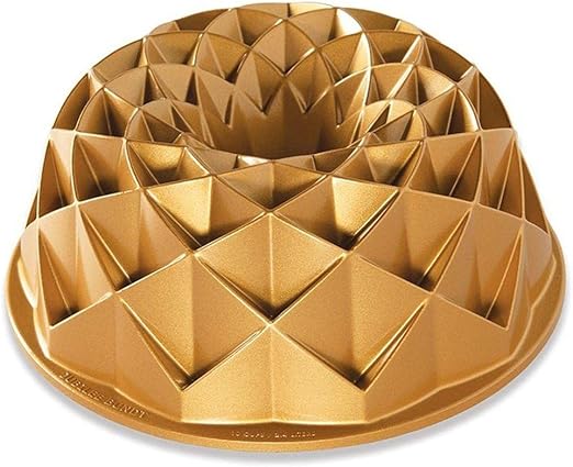 Nordic Ware Jubilee Bundt, 10 Cup, Gold