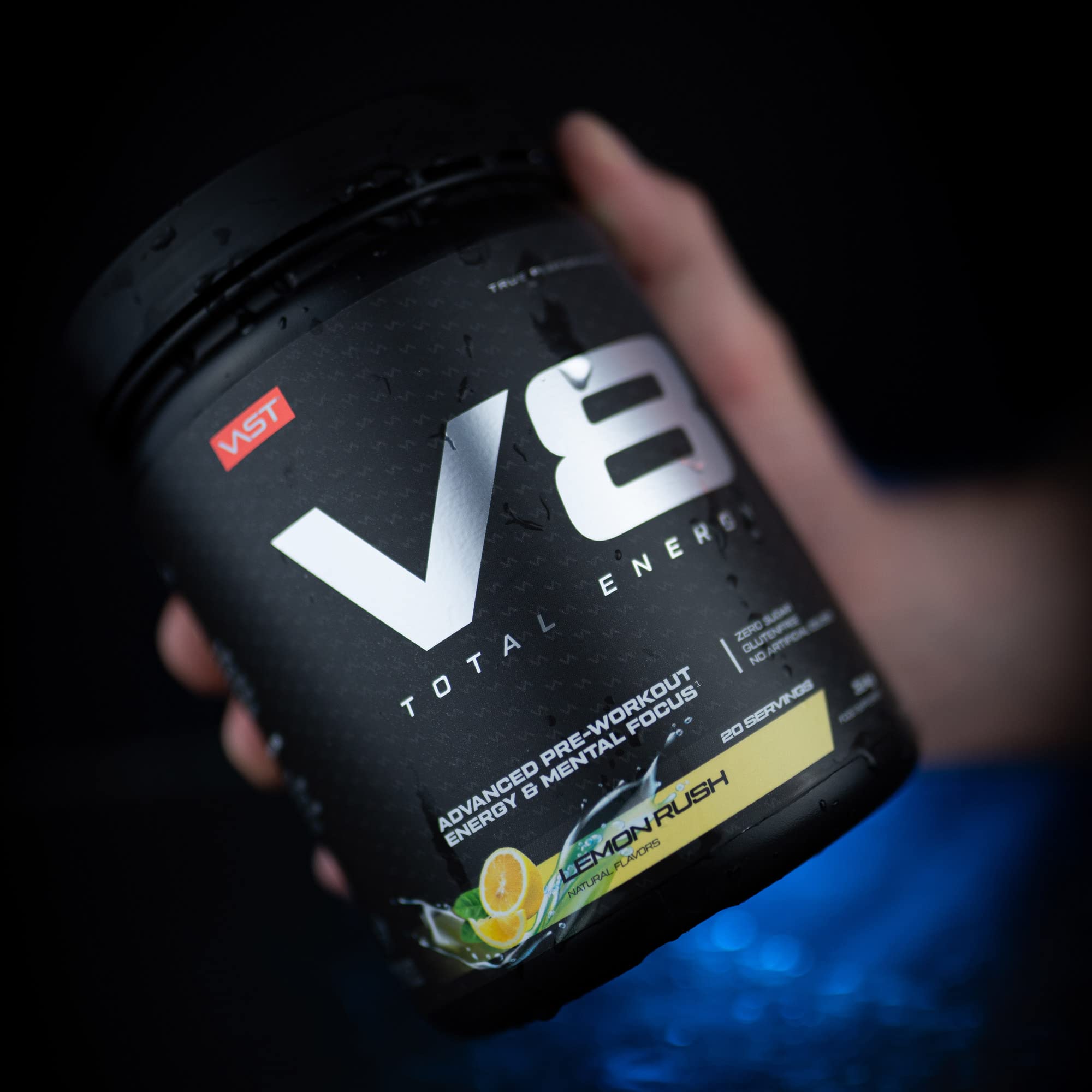 VAST V8 Total Energy (20 Servings) Pina Colada - Édition limitée