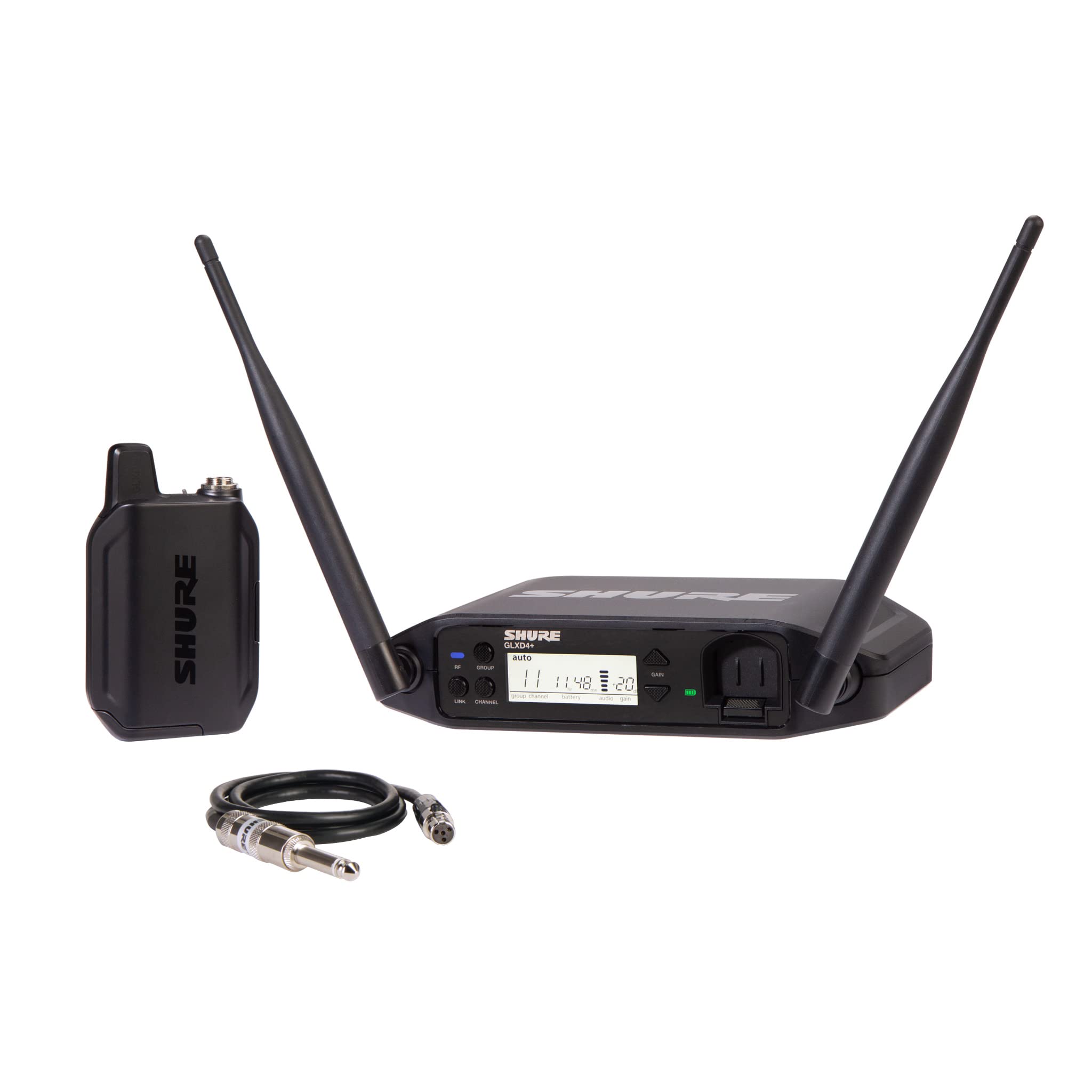 Amazon.co.jp: SHURE GLX-D14+楽器用ワイヤレスシステム TA4F