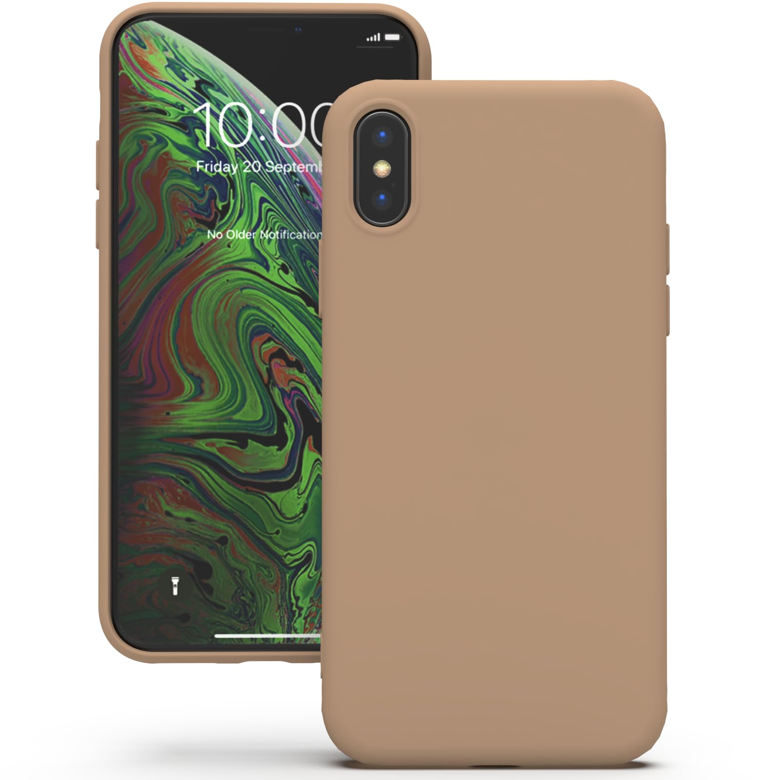 YATWIN Silicone Case for iPhone XR, Soft-Touch, Shockproof, DustProof, Antiskid Full Body Armour Phone Cover for Apple iPhone XR - Dark Green — view 305
