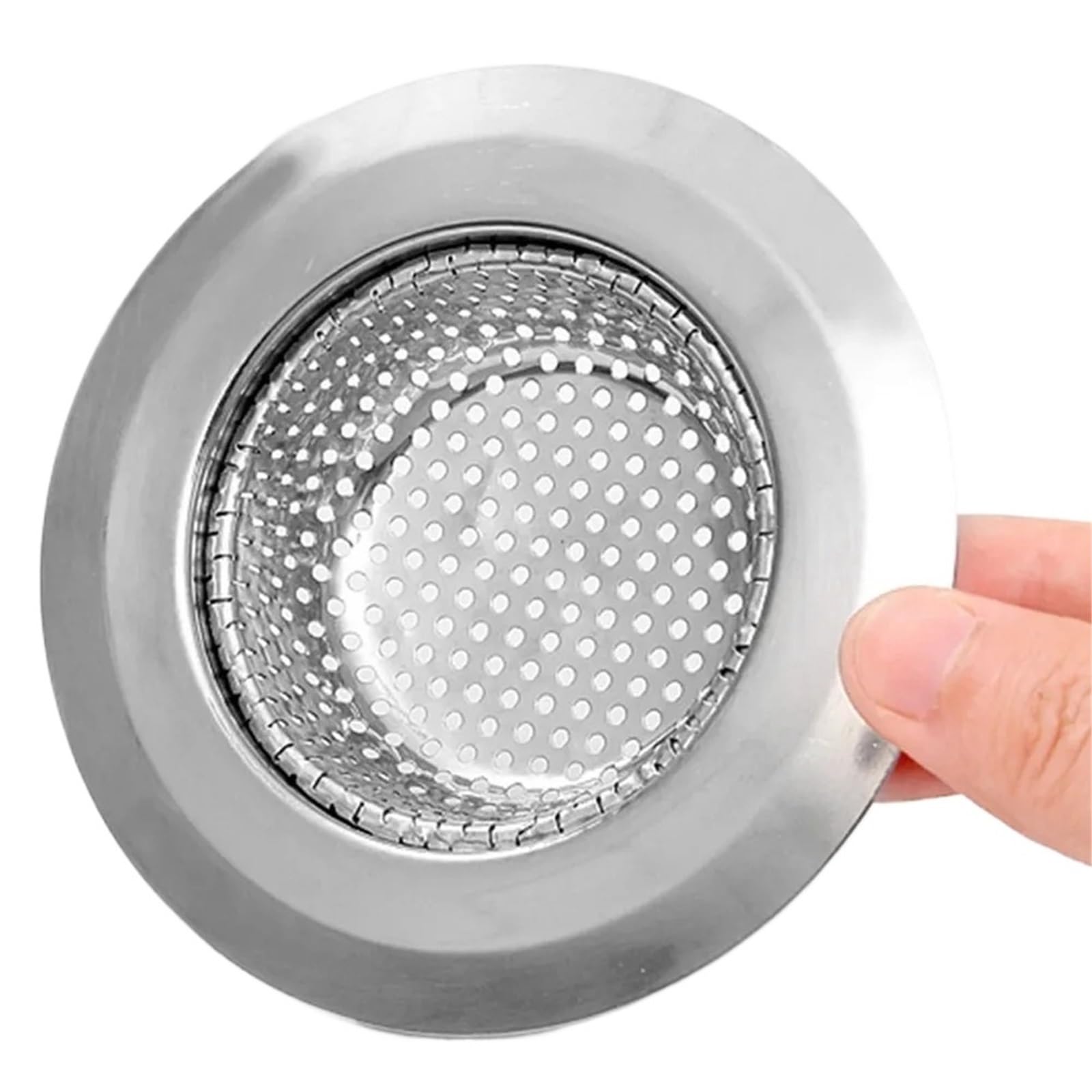 Sink Strainer Waste 3pcs Stainless Steel Sink Drain Mesh Screen