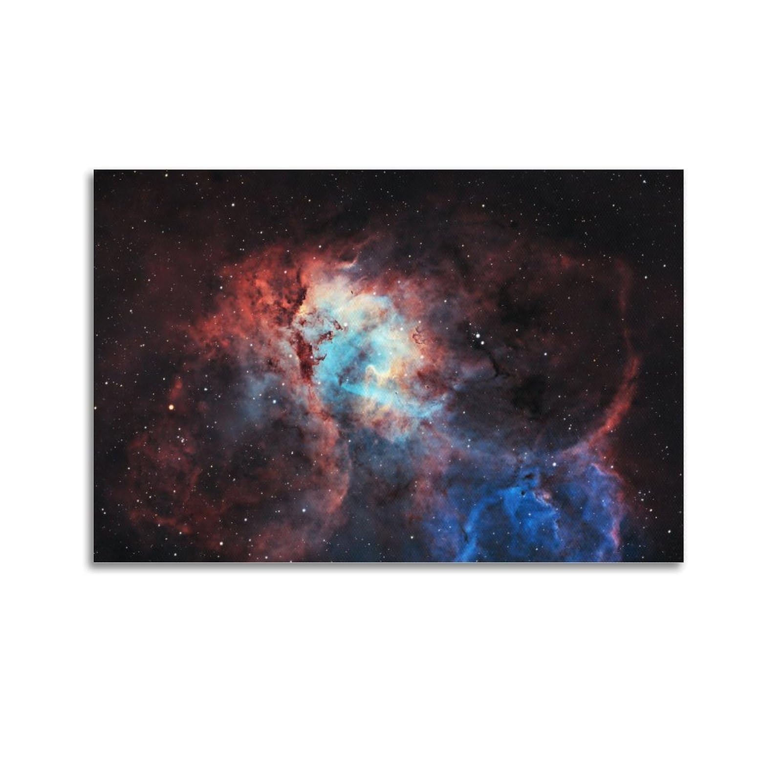 OKAHYS Lion Nebula Planet Space Poster Decorative Painting Canvas Wall Artworks Picture 24x36inch(60x90cm)