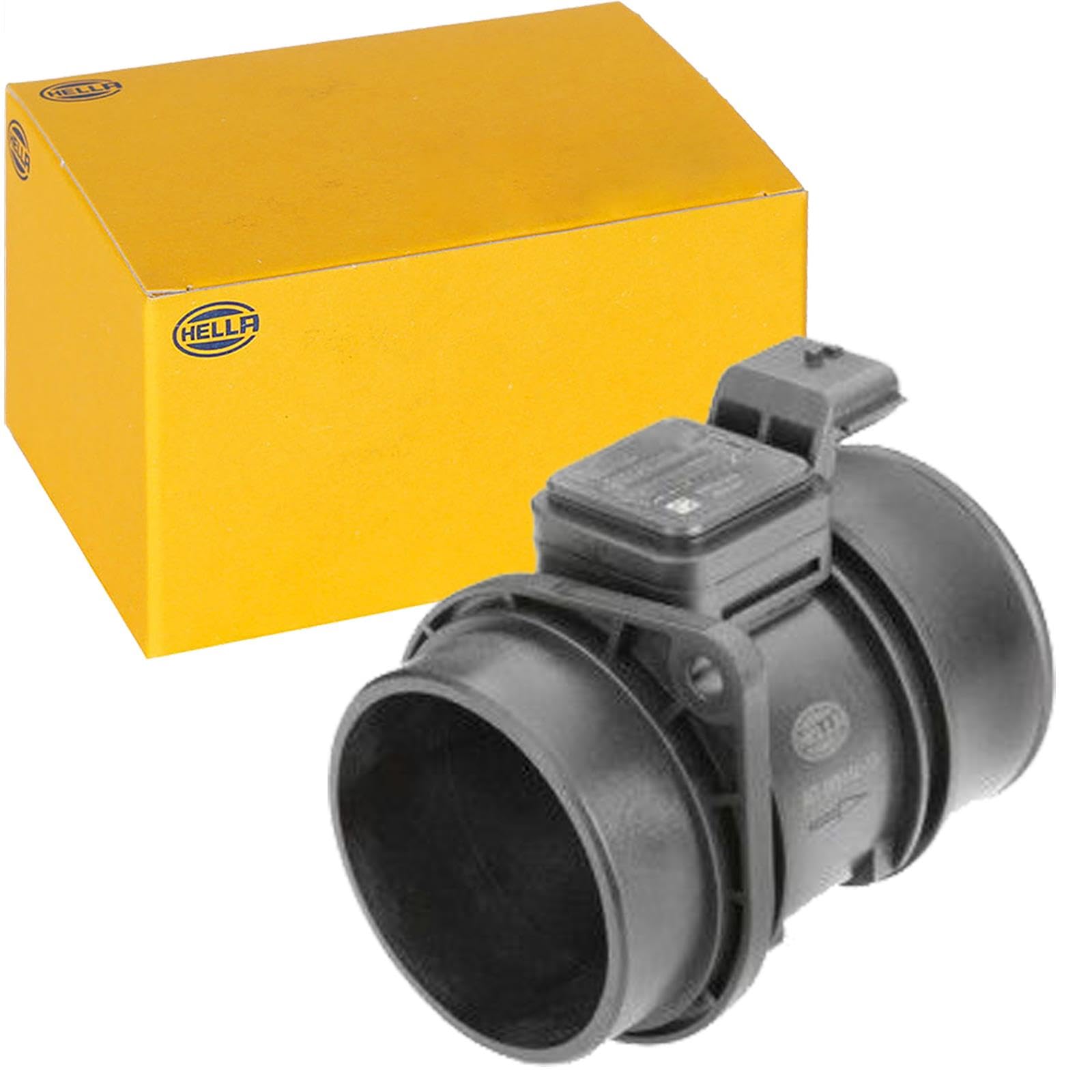 HELLA 8ET 009 142-131 Medidor de la masa de aire - 6polos - Tubuladura