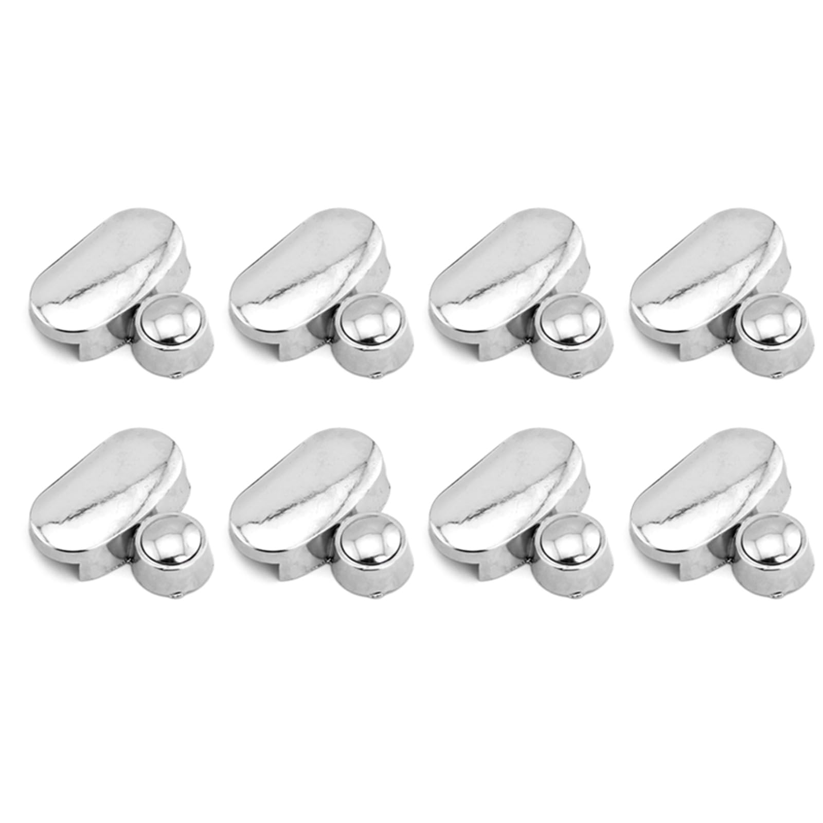 Zincs Alloys Mirrored Mounting Brackets Secure Bathroom Installation Clamps Rustproofed for Glass Fixing Moistures Resistant Mirrored Clip