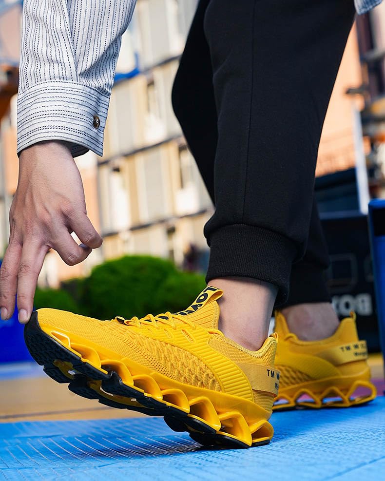 Men's Running Shoes Fashion Walking Hiking Sneakers Tennis Training Shoe Non Slip Work Sport Athletic Trainer3