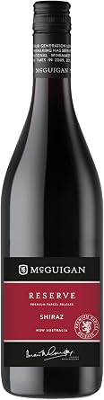 McGuigan Reserve Shiraz, 75 cl Case of 6 - Packaging may vary