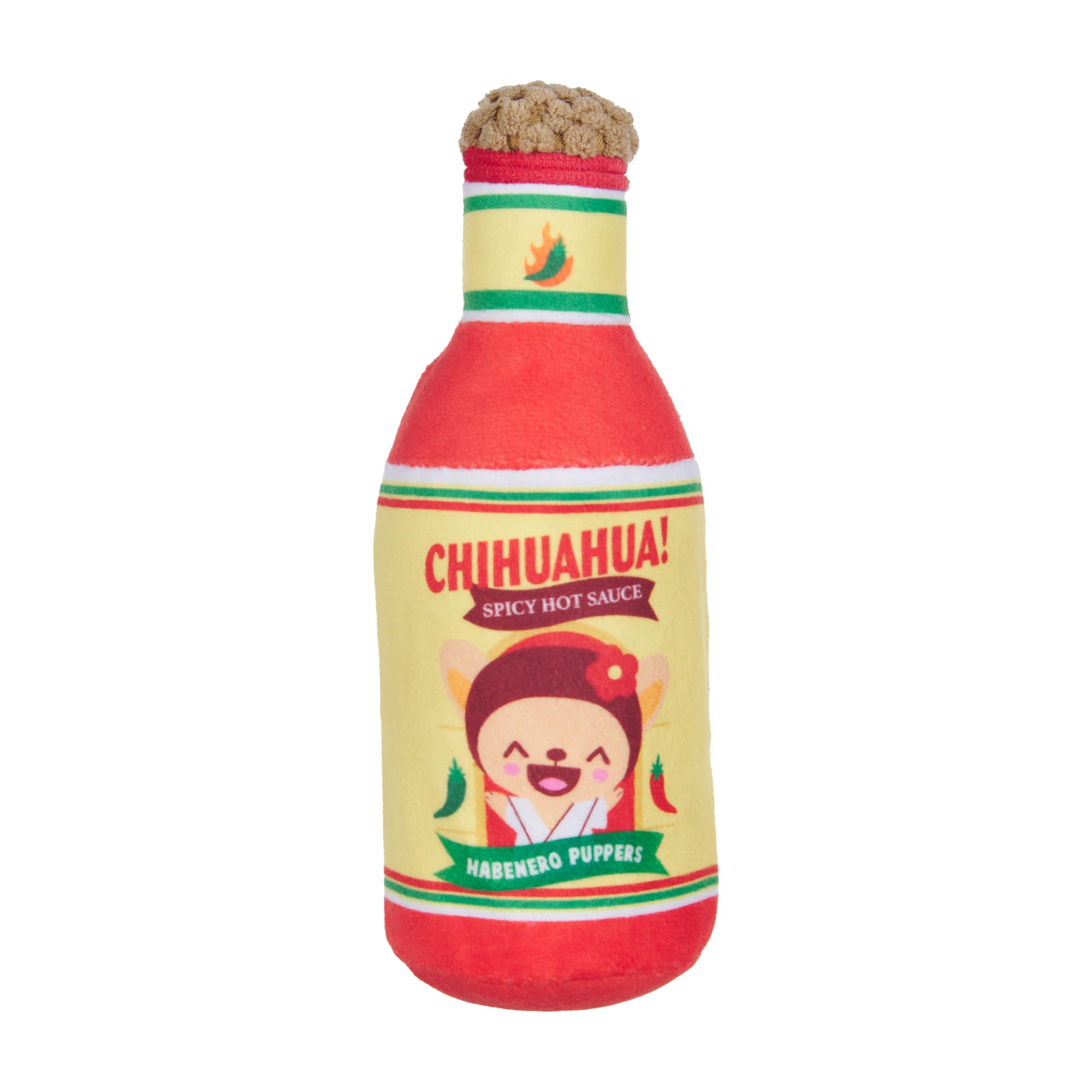 BarkBox Habanero Pupper Sauce Dog Toy
