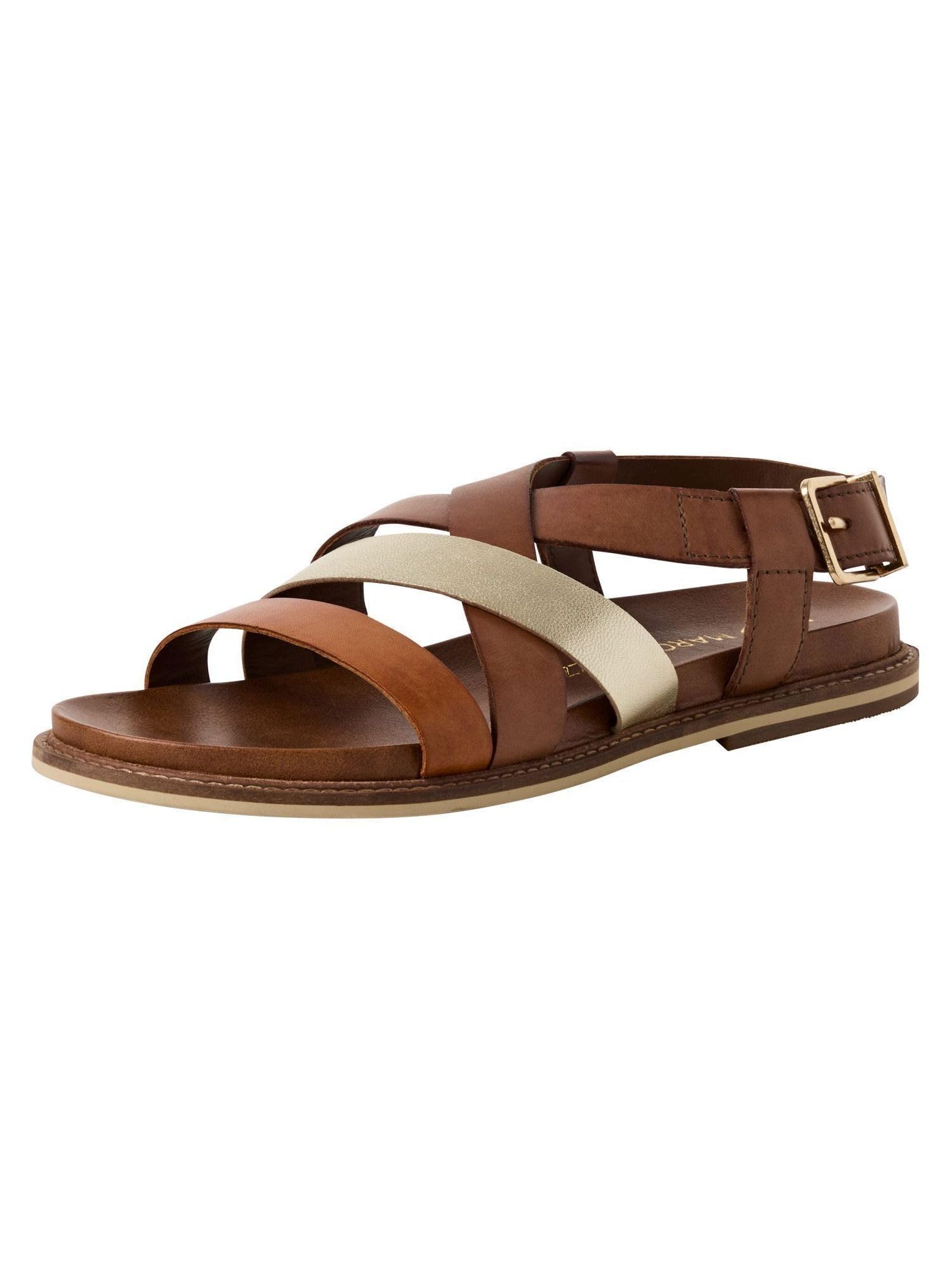 MARCO TOZZI Women's 2-28426-44 Sandals, brown, 7 UK