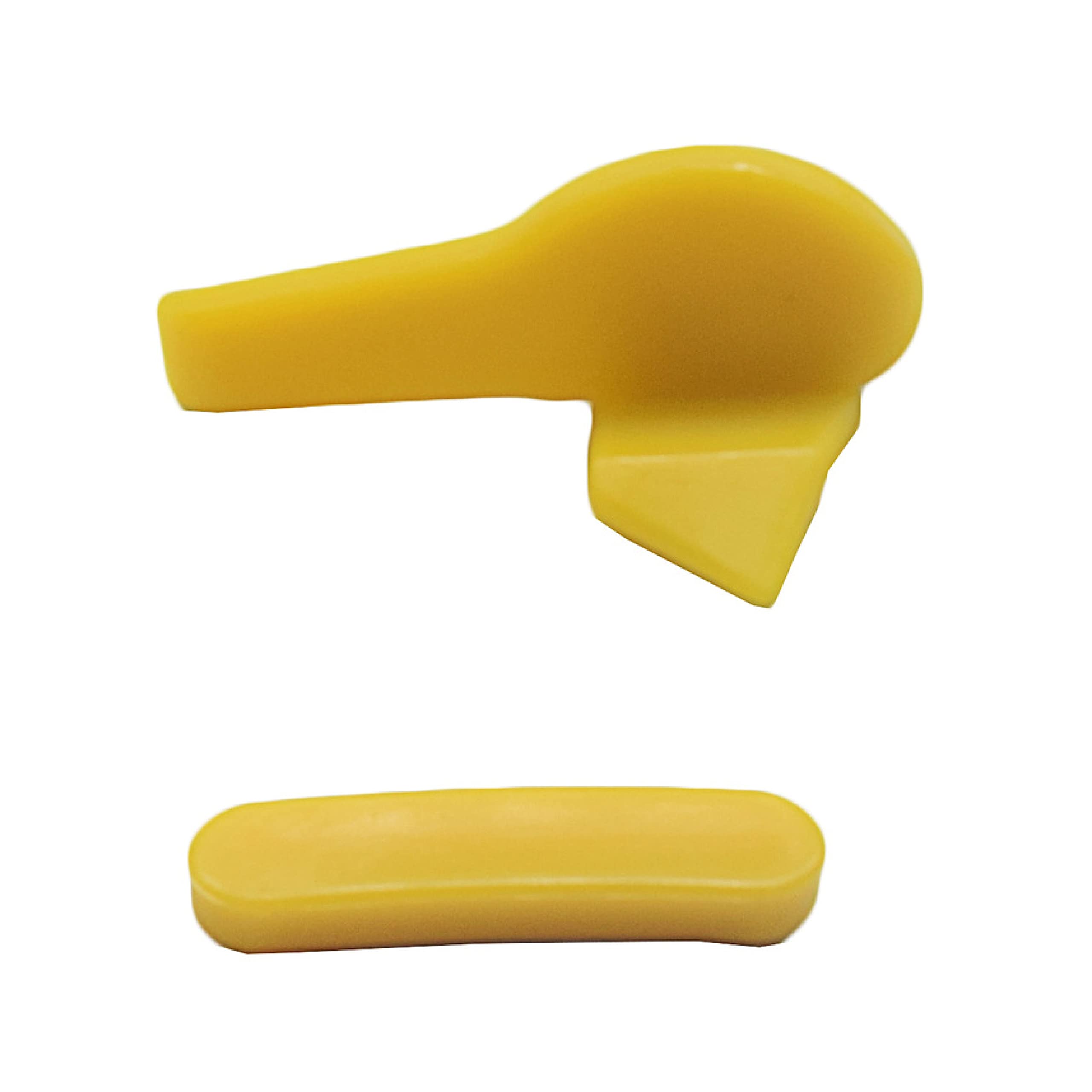 Caso de 500 Paquetes, 6Pairs / Paquete, Cambiador de neumáticos inserción de plástico | Rueda de Nylon Protector de llanta de Montaje Desmontar la Cabeza, 01YKL|Amarillo|