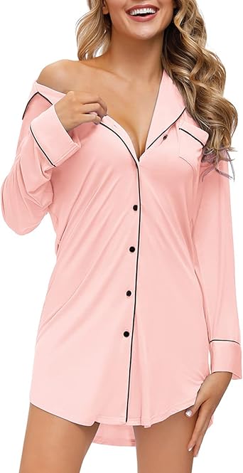 boyfriend sleep shirt cotton