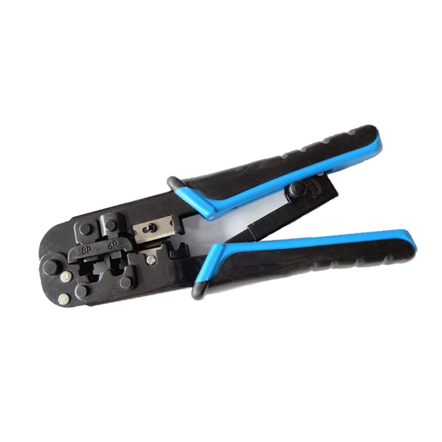 Pinza a crimpare per cavi di rete, 8P8C/RJ45, 6P6C/RJ-12, 6P4C/RJ-11 Telecom RJ45 Pinza a crimpare Cavo telefonico Pinza a crimpare modulare Pinza a crimpare, crimpatrice terminale