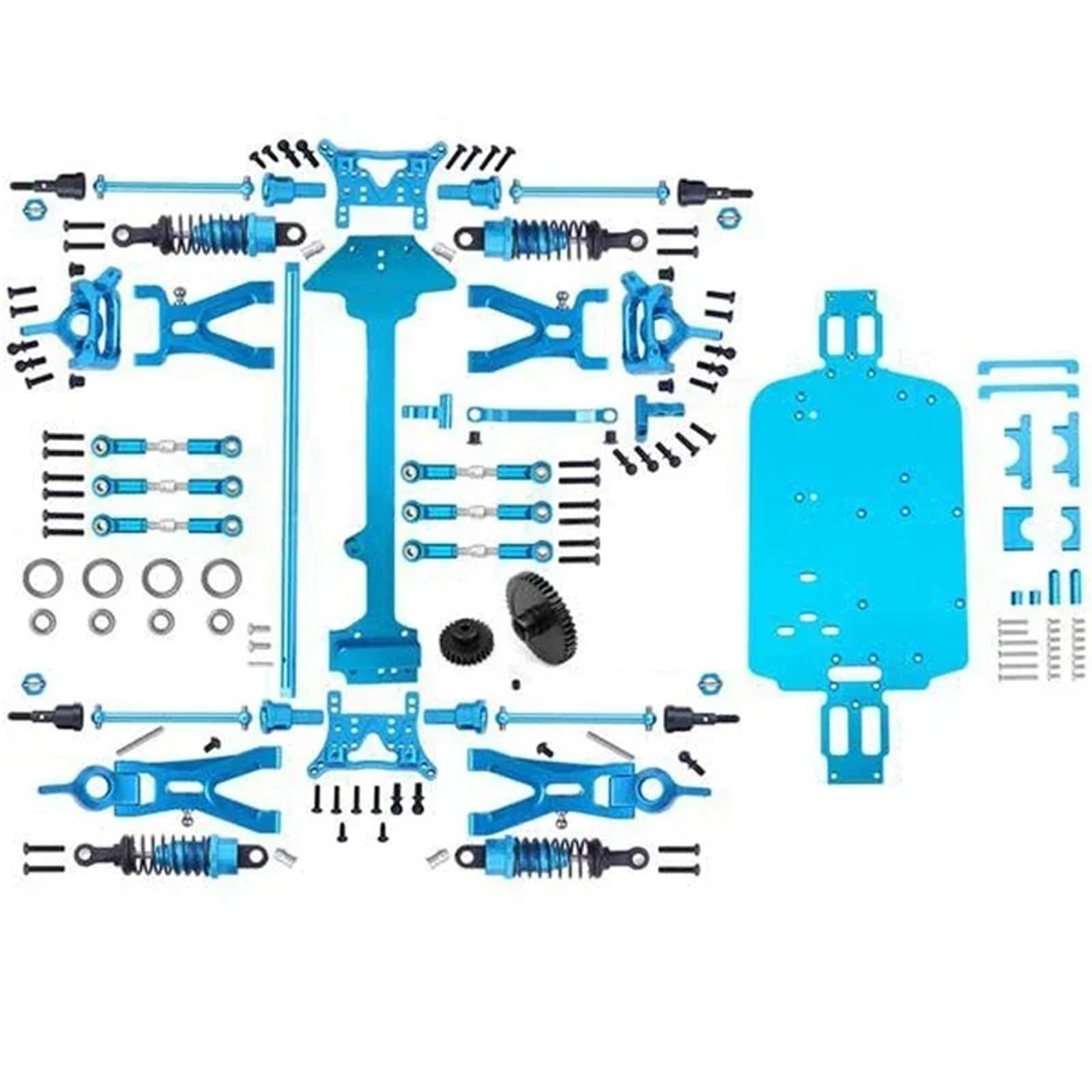 Kit métal WLtoys A959-B en alliage renforcé pour optimiser votre buggy 1/18