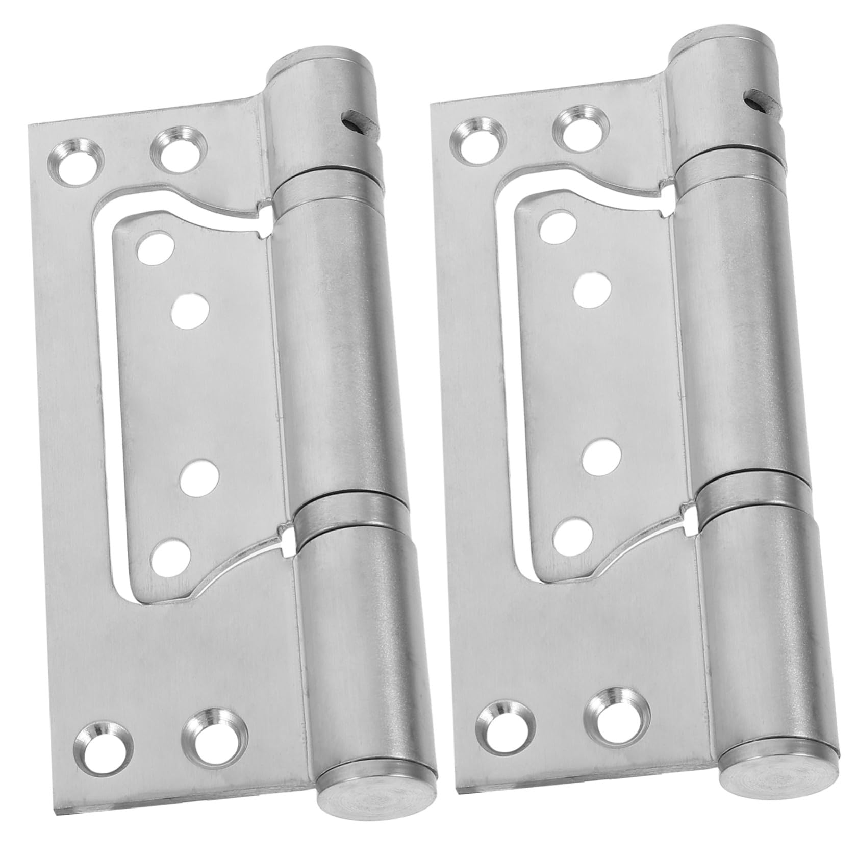 Charnière hydraulique pour porte bois sans mortaise pour stopper les claquements