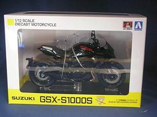 【1/12】アオシマ完成品バイクシリーズ SUZUKI GSX-S1000S 刀 グラススパークルブラック