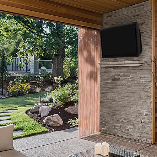 Easy-Going Outdoor TV Cover for 50 to 52 inch with Openable Front Flap for Watching TV, Convenient Use without Remove, Durable TV Cover with Free Cleaning Cloth by Easy-Going - Image 2
