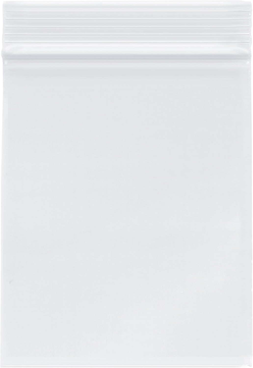Plymor 4 x 5 (Case of 8,000), 2 Mil Zipper Reclosable Plastic Bags