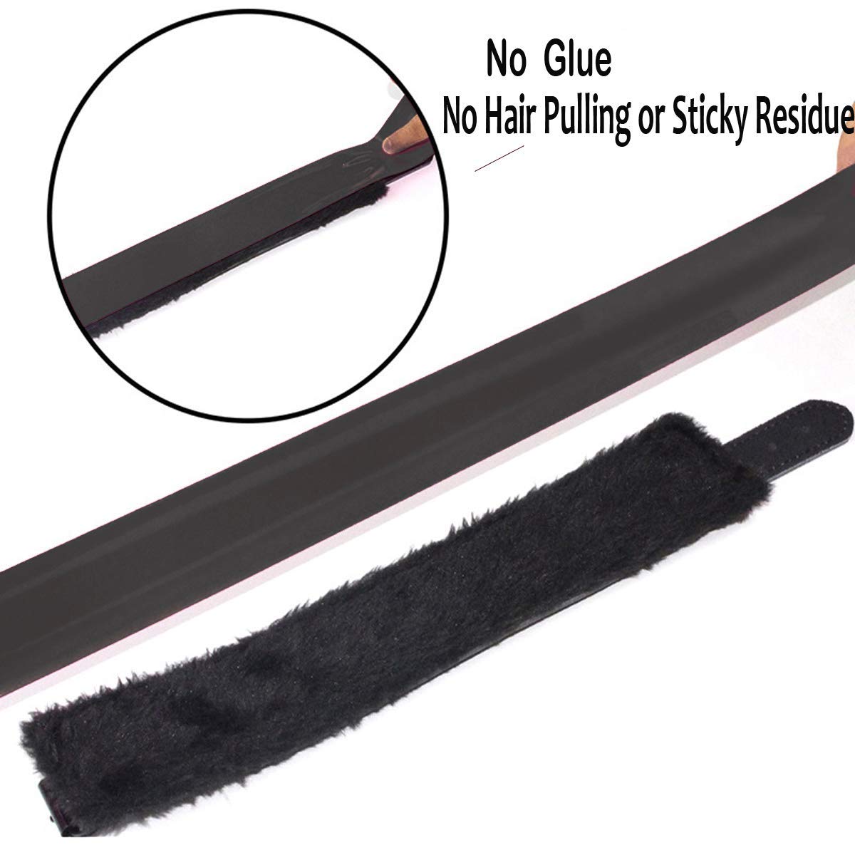 Uxcell Non Stick Static Tapes 2 In X 49 Ft, 3 Roll Duct Tape No Glue Electrostatic Adsorption Tape, Black,Red,Pink - View #8