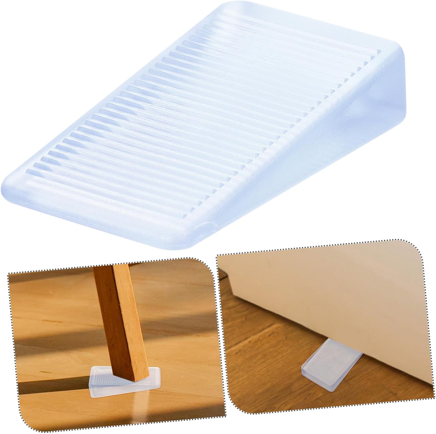 8pcs Table Mat Furniture Leveling Feet Multi-Function Shims Door Stop Wedges