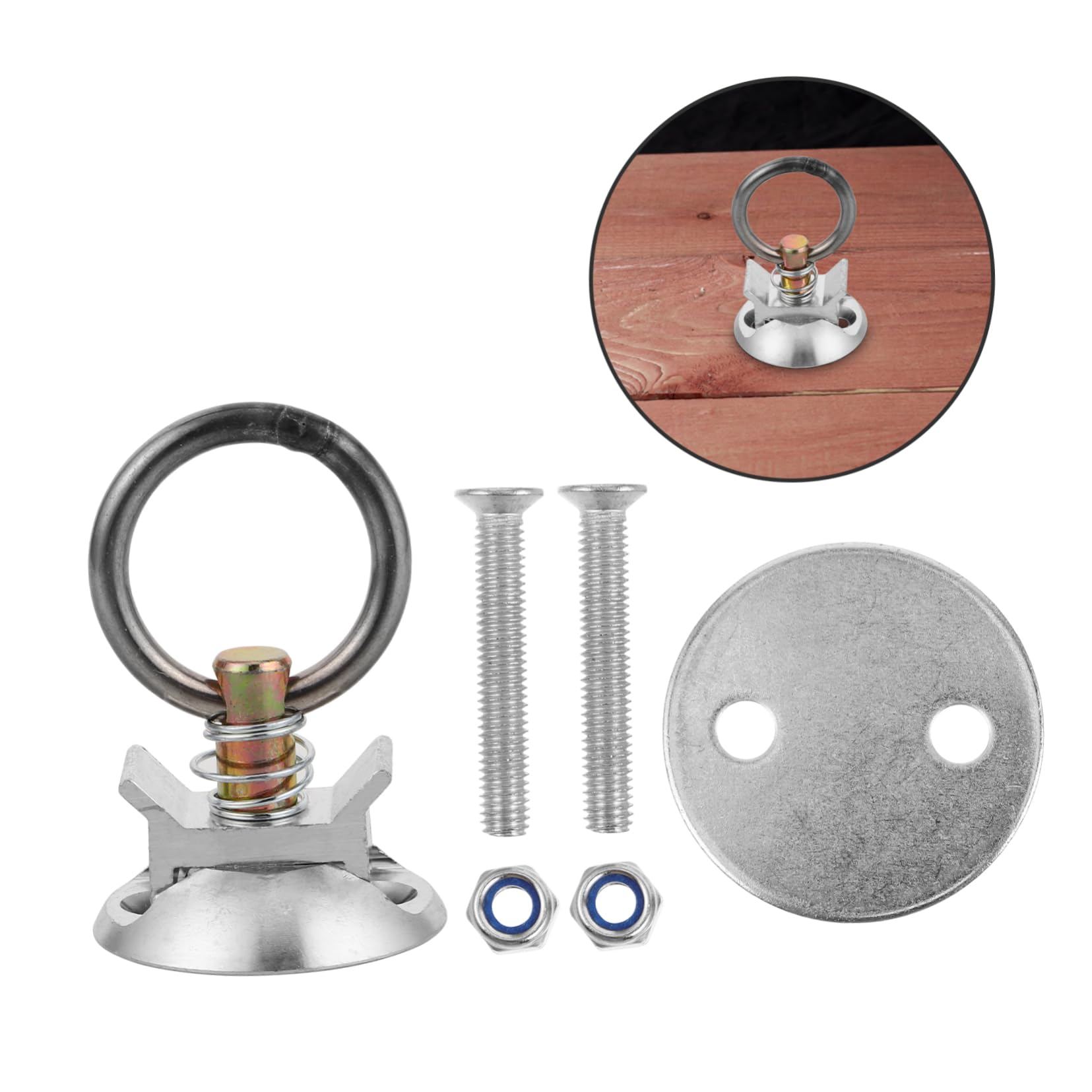 Didiseaon Anclaje De Liberación Rápida Kit De Pernos De Amarre Accesorios De Anclaje Seguridad Mejorada