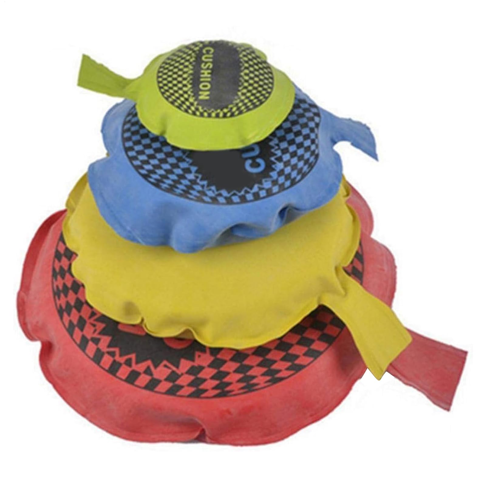 4Pcs Whoopee Cushion Self Inflating Kids Adult, Fart Cushion Prank, Fart Noise Maker, Funny Practical Joke Toys For Party, Office, Family Gathering, Children's Day, April Fool's, Random Color, 16cm