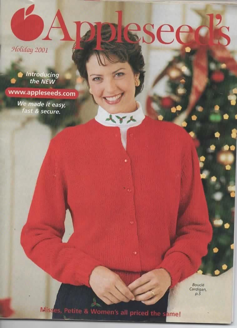 Holiday 2001 Catalog Appleseed's Women's Winter Fashions various, Not
