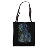 Ninja Silhouette Binary Code Computer Science Debugging Tote Bag