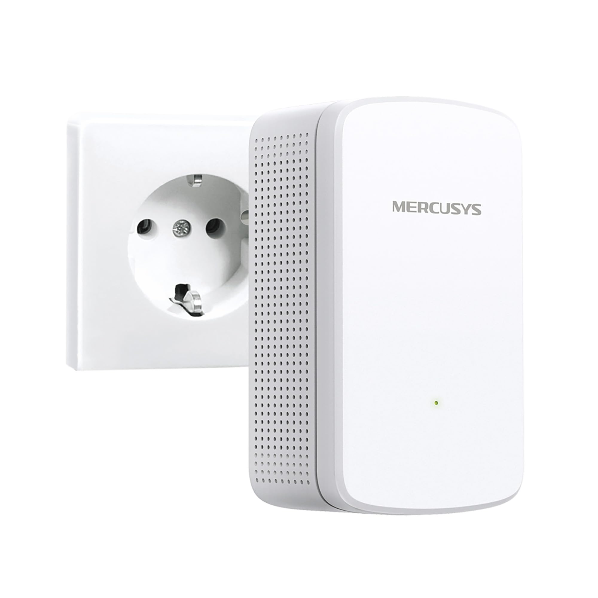 Mercusys TP-Link ME10 Ripetitore Wireless WiFi Extender e Access Point, Velocità Single Band 300Mbps, Porta LAN, Potenzia la tua Copertura Wi-Fi, Compatibile con Modem Router