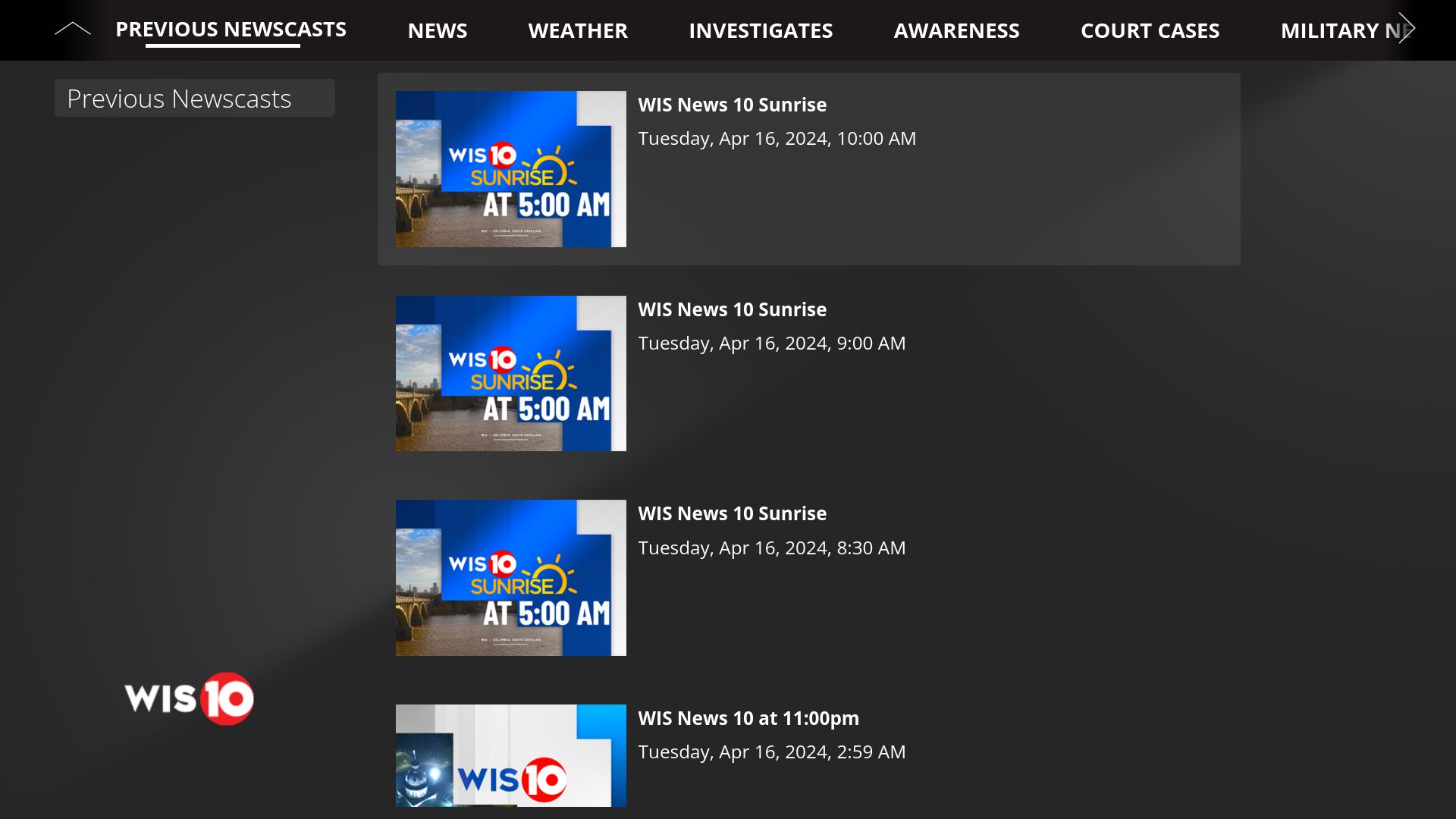 WIS News 10 - App on Amazon Appstore