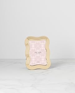 Kate Spade New York Gold South Street 5" X 7" Wavy Frame, 1.00 LB