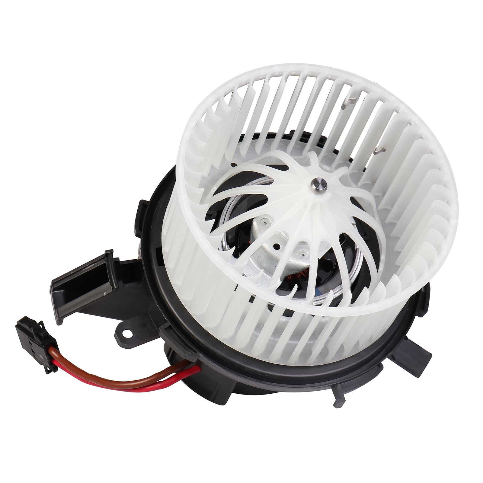 EVERESTWAY AC Heater Blower Motor Assembly with Fan Cage 8K1820021A, 8K1820021B, 8K1820021C Compatible with Audi A4 2009-2012 Compatible with A5 2008-2012 Compatible with Q5 2009-2012
