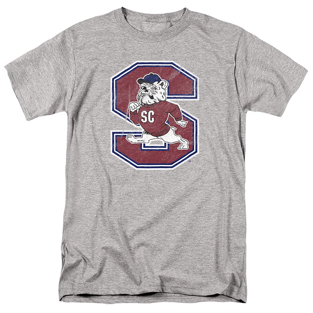 LOGOVISION Official Collegiate Distressed Primary Logo Adult T-Shirt Collection — view 249